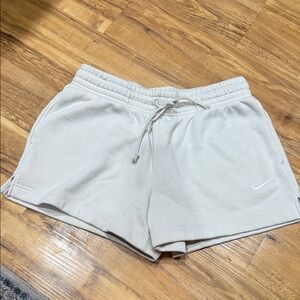 Nike Women's Cream Athletic Shorts